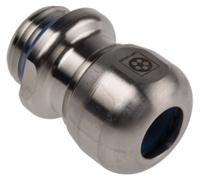53806722 Lapp SKINTOP Series Metallic Stainless Steel Cable Gland, M16 Thread, 6mm min., 10mm max., IP68, IP69