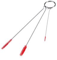 53624 Vikan Red Bottle Brush, 150mm x 2mm