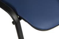 625-796 RS PRO Blue Polyurethane Stacking Chair, 140kg Weight Capacity