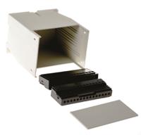 243-3660 RS PRO Modular Enclosure Enclosure Type, 75 x 99.7 x 110mm, Polycarbonate DIN Rail Enclosure