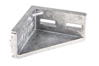 3842523570 Bosch Rexroth M8 Angle Bracket, Connecting Component, Strut Profile 45 mm, Groove Size 10mm