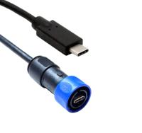 pxp4041cc1m00 Bulgin USB 3.2, Male USB C to Male USB C, 1m