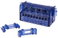 868-0736 RS PRO Distribution Block, 26 Way, Blue