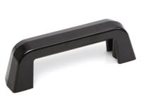 284-5358 RS PRO Gloss Black Thermoplastic Cabinet Handle 60 mm Height, 37mm Width, 150mm Length