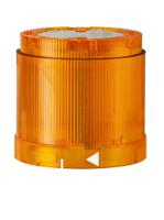84331068 Werma KS70 Series Yellow Blinking Effect Flashing Light Element, 230 V, LED Bulb, AC