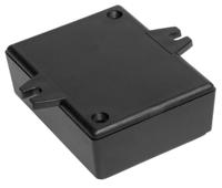 192-0744 RS PRO Black ABS Enclosure, IP54, Flanged, 75.75 x 77.85 x 27.9mm