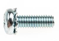 278-691 RS PRO M4 x 12mm Zinc Plated Steel Pan Head Sems Screw, External Tooth Washer