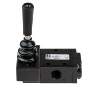 b53003lt Parker Lever 3/2 Pneumatic Manual Control Valve B53 Series, G 1/4, 1/4in, III B