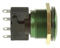 76-95134044g ITW Switches 76-95 Series Push Button Switch, Momentary, Panel Mount, 19.2mm Cutout, SPDT, 250V ac, IP67