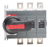 ot160ev03p-1sca120514r1001 ABB 3P Pole Base Mounting Isolator Switch - 200A Maximum Current, 144kW Power Rating, IP65