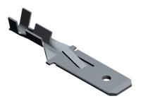 928934-2 TE Connectivity FASTIN-FASTON .250 Uninsulated Male Spade Connector, Tab, 0.5mm² to 1mm²