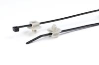 150-55940-t30rft5-pa66hs-bkgy HellermannTyton Cable Tie, Inside Serrated, 150mm x 3.6 mm, Black Polyamide 6.6 (PA66), Pk-100