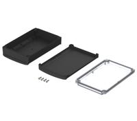 48426450hmt1 Bopla BoVersa Series Black, Transparent Polycarbonate General Purpose Enclosure, 222.3 x 140 x 63mm