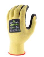 sho4561 Showa 4561 Yellow Elastane Cut Resistant Gloves, Size 10, Nitrile Foam Coating