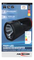 1600-0223 Ansmann HS5R LED Hand Lamp Black, Red - Rechargeable 1700 lm, 214 mm