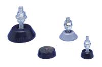 53080580 Paulstra Hutchinson M10 46mm Dia. Adjustable Foot, 100daN Static Load Capacity