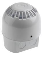 pss-0050 Klaxon Sonos White 32 Tone Electronic Sounder, 9 → 60 V dc, 106dB at 1 Metre, Surface Mount, IP65