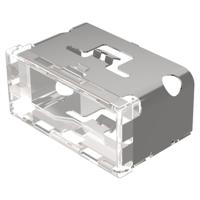 03-9017 Indicator Lens Rectangle Style, Transparent Colorless, 38 Long