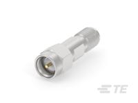 2081888-1 TE Connectivity Straight 50Ω RF Adapter SMA Plug to SMA Socket