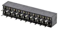 m22-7141042 HARWIN Straight Through Hole Mount PCB Socket, 20-Contact, 2-Row, 2mm Pitch, Solder Termination
