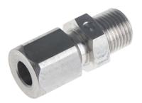 123-5565 RS PRO 1/8 NPT Compression Fitting for Use with Thermocouple or PRT Probe, 6mm Probe, RoHS Compliant Standard