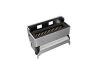 g97v24312hr Amphenol Communications Solutions Vertical Edge Connector, 74-Contacts, 0.6mm Pitch