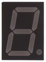 hdsp-3901 HDSP-3901 Broadcom 7-Segment LED Display, CA Red 7 mcd RH DP 20.3mm