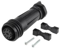 pxa92110s Bulgin Circular Connector, 10 Contacts, Cable, Standard Connector, Socket, Female, IP68, Buccaneer 900 Series