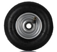858-893 RS PRO Black Rubber Shock Absorbing Trolley Wheel, 75kg