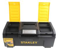 1-79-216 Stanley One Touch 2 drawers  Plastic Tool Box, 410 x 410 x 218mm