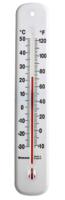 144353 Brannan Wall Mount Glass Thermometer, +50 °C max