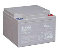 12fgl27 Fiamm 12V Sealed Lead Acid Battery, 27Ah