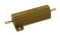 rh0501r000fe02 Vishay, 1Ω 50W Wire Wound Chassis Mount Resistor RH0501R000FE02 ±1%