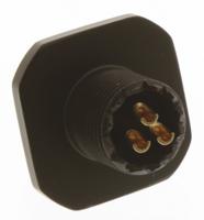 62gb-51t08-33sn Amphenol Limited, 62GB 3 Way Cable Mount MIL Spec Circular Connector Receptacle, Socket Contacts,Shell Size 8, Bayonet