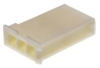 172234-1 TE Connectivity, Mini-Universal MATE-N-LOK Female Connector Housing, 4.14mm Pitch, 3 Way, 1 Row