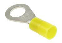 178-7264 RS PRO Insulated Ring Terminal, 8.4mm Stud Size, 2.5mm² to 6mm² Wire Size, Yellow