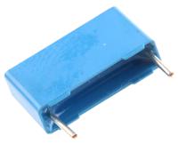 b32522c1105k000 EPCOS B32522 Polyester Film Capacitor, 63 V ac, 100 V dc, ±10%, 1μF, Through Hole