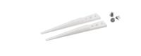 a2amz ideal-tek Zirconia Toughened Aluminium, Flat; Rounded, Tweezer Tips