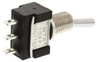 mta-106-f KNITTER-SWITCH Toggle Switch, Panel Mount, On-(On), SPDT, Solder Terminal