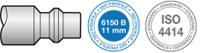 dlo-1920is PREVOST Wall Mounted 20m Air Hose Reel, 19mm Inner Diameter, 28mm Outer Diameter, 2400L/min Flow Rate