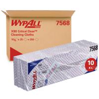 7568 WYPALL WypAll Red Cloths for Industrial Cleaning, Dry Use, Bag of 25, 420 x 360mm, Repeat Use