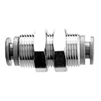 kre10-00 SMC KRE Series Bulkhead Union, 10 mm to 10 mm, Tube-to-Tube Connection Style, KRE10-00