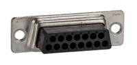 fl15s7-k121-1727040002 FCT from Molex FL 15 Way Cable Mount D-sub Connector Socket, 2.84mm Pitch