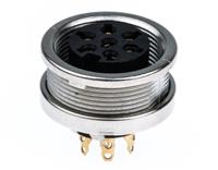 kfv-70 Lumberg, KFV 7 Pole M16 Din Socket, DIN EN 60529, 5A, 250 V ac IP40, Female, Panel Mount