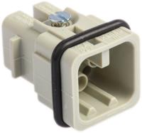 09360083001 HARTING Heavy Duty Power Connector Insert, 10A, Male, Han D Series, 8 Contacts