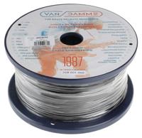 268-001-000 Van Damme Microphone Cable, 0.19 mm² CSA Screened, 3.5mm od, 100m, Black