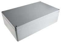 p-254012-enclosure Fibox Euronord II Series Grey Polyester Enclosure, IP66, IP67, Grey Lid, 402 x 250 x 120mm