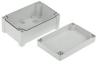ta-191209-enclosure Fibox TEMPO Series Grey ABS Enclosure, IP65, Grey Lid, 187.2 x 122.2 x 89.9mm