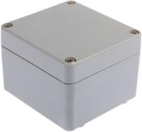 p-080806-enclosure Fibox Euronord II Series Grey Polyester Enclosure, IP66, IP67, Grey Lid, 80 x 75 x 55mm