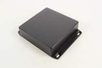 1590qflbk Hammond 1590 Series Die Cast Aluminium Enclosure, IP54, Flanged, 120 x 120 x 35mm
